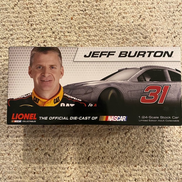 Autographed Jeff Burton NASCAR 1:24- Scale Stock Car - Picture 6 of 6